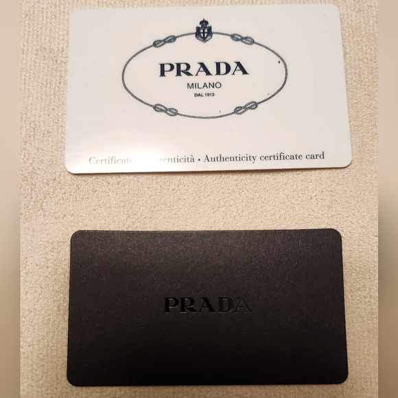 PRADA Tessuto Milano Saffiano Leather 6 Key Holder Wallet Cardholder Black - Picture 11 of 15